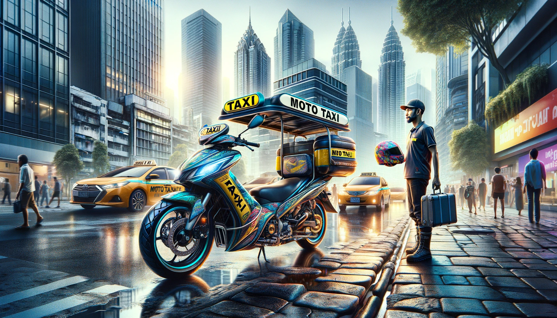 Fast & Convenient: Get Around the City with MotoTaxi Express!